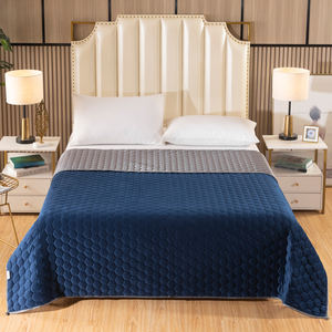 Top vente personnalisé sommeil lourd doux Minky flanelle matelassé Portable thérapie couverture pondérée pour la maison voyage hôpital utilisation - Product Image 3