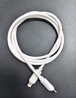 Cable de Datos Trenzado de Nailon Blanco de 1M con Carga Rápida PD de 20W Tipo-C para Dispositivos iOS, Auriculares y Computadoras (Venta al Por Mayor)
