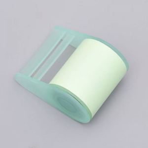 Multicolor Roll Self-Adhesive Sticky Notes Dispenser <b>Memo</b> <b>Pad</b> Office School Reminder Colorful Stationery Note Taking Gift - Product Image 6