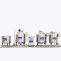 Ligne de production de jus PET à petite échelle avec unité de remplissage automatique, machine à fabriquer du jus pour les petites entreprises de boissons