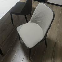 Rechteckiger Esstisch aus Gesintertem Stein mit Schwarzen Konischen Beinen aus Kohlenstoffstahl für Küche & Esszimmer