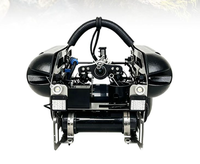 ROV sous-marin, véhicule télécommandé avec bras manipulateur, robot sous-marin industriel, inspection sous-marine, sauvetage, recherche