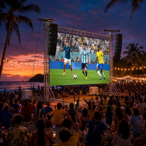 Écran d'affichage LED pour matchs de football, structure de scène extérieure en aluminium, système de levage pour événements - Product Image 3