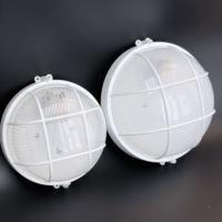 Lampe d'intérieur moderne ovale, modèle 333067, en plastique, douille E27, puissance 60W, 220V AC, IP65, étanche, couvercles de lampe