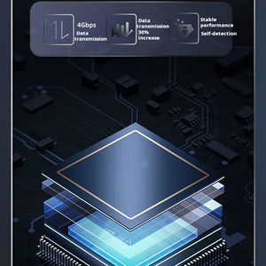 Estación de acoplamiento de aluminio portátil 7 en 1 con interfaces de concentrador de carga tipo C/USB 3,0 Paquete de caja de stock de transferencia de datos - Product Image 5