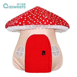 Tente de jeu pour enfants en toile de coton, <span class=keywords><strong>château</strong></span> de princesse d'intérieur, fabricant OEM de haute qualité - Product Image 6