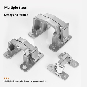 Bisagra Oculta <span class=keywords><strong>de</strong></span> Acero Inoxidable <span class=keywords><strong>de</strong></span> Alta Resistencia, Invisibles y Resistentes al Fuego, con Capacidad <span class=keywords><strong>de</strong></span> <span class=keywords><strong>Carga</strong></span> <span class=keywords><strong>de</strong></span> 150 kg para Puertas <span class=keywords><strong>de</strong></span> Piedra - Product Image 4