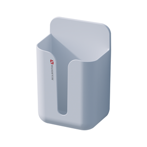 रसोई बाथरूम प्लास्टिक स्वयं चिपकने वाली दीवार घुड़सवार चेहरे ऊतक धारक - Product Image 3