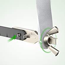 Huepar HGJ121 scie à main 10 pouces/12 pouces scie à métaux cadre en bois robuste réglable <span class=keywords><strong>PVC</strong></span> viande congelée <span class=keywords><strong>menuiserie</strong></span> - Product Image 6