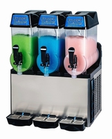 Machine à slush électrique en acier inoxydable automatique pour applications commerciales de nourriture, de crème glacée et de collations