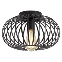 Luminaire de plafond en fer et acrylique pour salon, hall, chambre, balcon, salle de thé, salle à manger, style simple et moderne, pour l'intérieur et l'extérieur