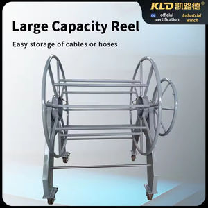 Anpassen der Kabel wickel maschine Mobiler Typ Handkurbel rohr walz maschine Schlauch wickel maschine für die Schiffs logistik - Product Image 3