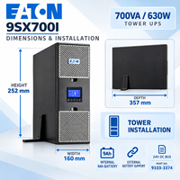 Eaton 9SX700I 9SX700I Onduleur monophasé en ligne Eaton Power Management Série 9SX 700VA/630W 9103-3374 Onduleur en tour