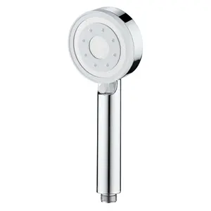 New Design Simple Style Five Functions ABS High Pressure and Quality Water Saving Rainfall Shower Head