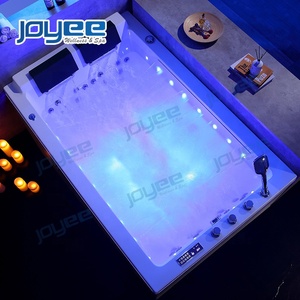 JOYEE Luxus-Whirlpool für 2 Personen / Hochwertiger Indoor-Jacuzzi mit Massagefunktion, kompakte Größe, Hot Tub Spa-Wanne - Product Image 4