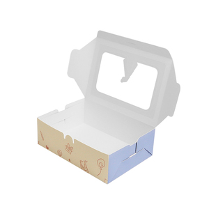 Caja <span class=keywords><strong>de</strong></span> Embalaje Personalizada para <span class=keywords><strong>Postres</strong></span>, Pasteles, Pan y Tartas, con Ventana Transparente, <span class=keywords><strong>de</strong></span> Alta Calidad, para Panadería y <span class=keywords><strong>Postres</strong></span> <span class=keywords><strong>de</strong></span> Chocolate - Product Image 3