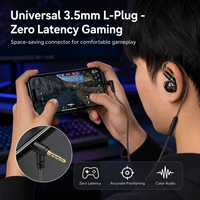 Auriculares Intrauditivos Profesionales con Cable de 3.5mm, Micrófono, Controlador Dinámico de 10mm, HiFi, para Música, Juegos, Transmisión en Vivo, Resistentes al Agua IPX-4