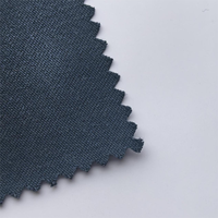 Tissu sergé bleu marine teint en masse 280g/m² 12cal/cm² 8OZ, largeur 150cm, pour protection électrique