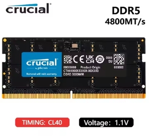 Crucial DDR5 RAM <span class=keywords><strong>16GB</strong></span> UDIMM Memoria portátil Función <span class=keywords><strong>ECC</strong></span> Usado 32G y 64GB Capacidad Stock Producto Modelo - Product Image 3
