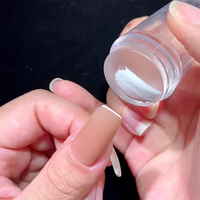 Kit d'estampage en Silicone pour Nail Art français, tout pour la manucure, plaque, tampon, vernis, pochoir, modèle, tampon, grattoir
