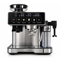 Machine à expresso Bean to Cup pour la maison, préparation en une seule touche d'expresso, cappuccino, latte, lait chaud ou froid, mousse de lait, avec moulin intégré
