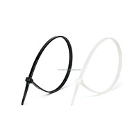 Lot de 100 attaches-câbles autobloquantes en nylon 66, résistantes à la chaleur, 9 mm, conformes aux normes ROHS, CE, REACH, indice d'ignifugation 94V-2
