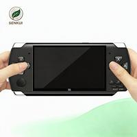 Console de jeu portable rétro X6 PSP, 1500 mAh, écran 4,3 pouces, prise en charge de la sortie TV, boîte de jeux, mini console de jeux vidéo portable open source