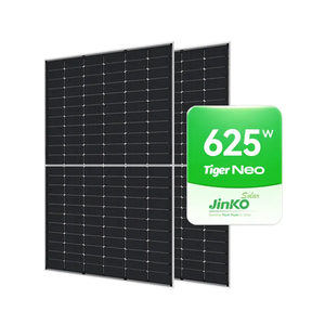 Paneles Solares Bifaciales JKM625N-66HL4M de Doble Vidrio con Marco Plateado de 625w 630w 635w 640w 650w 630w - Product Image 1