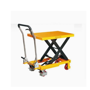 Plate-forme élévatrice à ciseaux de chariot pour le levage manipulant des marchandises lourdes - Product Image 1