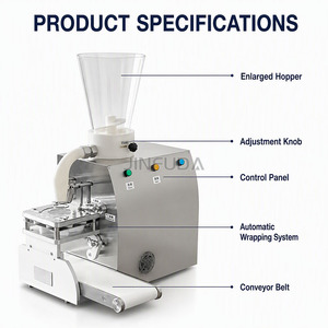 Máquina para Hacer Siomai Automática, Moldeadora de Siomai Pequeña, Comercial, Manual, para Uso Doméstico, Máquina para Hacer <span class=keywords><strong>Mimi</strong></span>, Siumai, Shaomai, Shumai, Siu Mai - Product Image 4