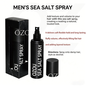 Spray capillaire au sel OZOU pour hommes, tenue forte et flexible, texture non collante, mini-boîte cadeau offerte, 20 ans d'expérience - Product Image 2