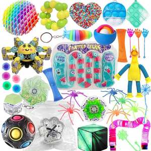 Jouets sensoriels en silicone pour enfants, tout-petits, autistes, kit en vrac 2024, jouets sensoriels personnalisés pour bébés - Product Image 3