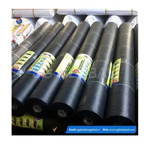 Wholesale Black Ground Mulch Cover Weed Control Mat Landscape Fabric Ground Cloth