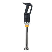 Mixeur plongeant Crownwing en acier inoxydable robuste - Mélangeur submersible 220W à vitesse variable, nettoyage facile, noir