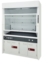 Hotte industrielle Armoire de laboratoire Mobilier d'atelier hospitalier École Biologie Verre Fer Acier Résine époxy PP Métal Moderne