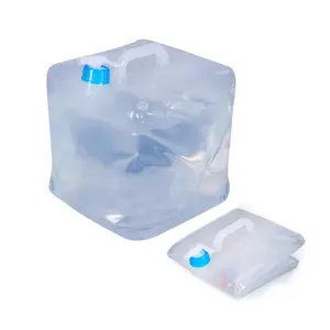 Draagbare Emmer Camping 5/10/15/20 Liter Opvouwbare Outdoor Watervat Opvouwbare Accessoires Grote Capaciteit Watercontainer