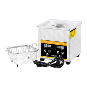 1.3L kỹ thuật số Máy làm sạch siêu âm với Degas 60 Wát siêu âm sạch hơn máy siêu âm CLEANER cho đồng hồ kính răng giả - Product Image 6