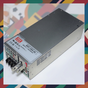 แหล่งจ่ายไฟ Meanwell RSP-1500-12 PFC DC Fan 1500W แบบขาออกเดี่ยว AC DC 48VDC  รับไฟเข้า 90-264VAC ประสิทธิภาพ 90% ได้รับมาตรฐาน TUV CB CE EMC EAC - Product Image 1