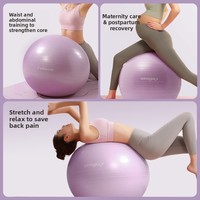 Ballon de yoga en PVC épaissi anti-explosion, diamètre 55 cm, pour fitness, enfants, accouchement assisté, intégration sensorielle, équilibre