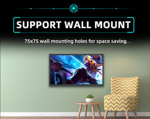 Usine directe 21.5/22 pouces 75/100Hz 1920x1080 1k moniteur d'ordinateur plat sans bordure pour le travail - Product Image 5