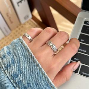 Pendientes de Plata de Ley S925 con Diseño de Espiga de Trigo, Estilo Coreano INS, Versátiles, Simples, con Cola Abierta, Modernos y Elegantes - Product Image 5