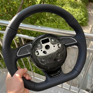 Volante Deportivo de Cuero Personalizado de Alta Calidad para Audi RS A4 A5 <span class=keywords><strong>A6</strong></span> A7 Q3 Q5 S3 S5 S6 S7 RS3 RS4 RS5 RS6 RS7 B8 B9 SQ5 - Product Image 4
