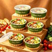 DayuPack Gobelets en papier jetables à double paroi, écologiques, biodégradables, recyclables, de qualité alimentaire, étanches, avec couvercle, personnalisables avec logo, pour boissons chaudes