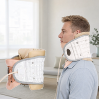 Kit de traction cervicale avec bloc de traction cervicale, cale d'acupression pour le cou et cale cervicale pour la maison