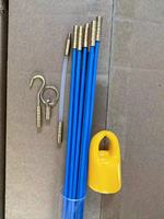 Kit de tiges de câblage pour électriciens 10m (10x 1m) 13 pièces pour le tirage de câbles