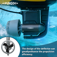 Poussoir électrique Y02D pour planche à pagaie, moteur à hélice longue autonomie, propulseur efficace pour la pêche en SUP et kayak