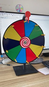 Fortune giải thưởng hoạt động bàn xoay trò chơi bán hàng nóng may mắn rút ra bánh xe quay biểu tượng tùy chỉnh giải thưởng bánh xe khô xóa màu - Product Image 4