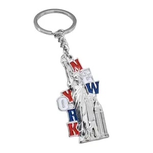 Vicney <span class=keywords><strong>New</strong></span> <span class=keywords><strong>York</strong></span> regali di viaggio souvenir portachiavi di alta qualità in lega di zinco statua della libertà portachiavi Bff portachiavi per portachiavi - Product Image 1