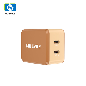 <span class=keywords><strong>Chargeur</strong></span> mural USB Type-C double port 45W GaN avec charge rapide PD 3.0, design pliable, respectueux de l'environnement et protection ignifuge - Product Image 5