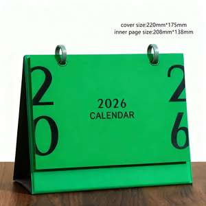 Calendario de Escritorio Creativo 2026 con Logotipo Personalizable, Calendario de Papel para Oficina, Exhibición Promocional - Product Image 3